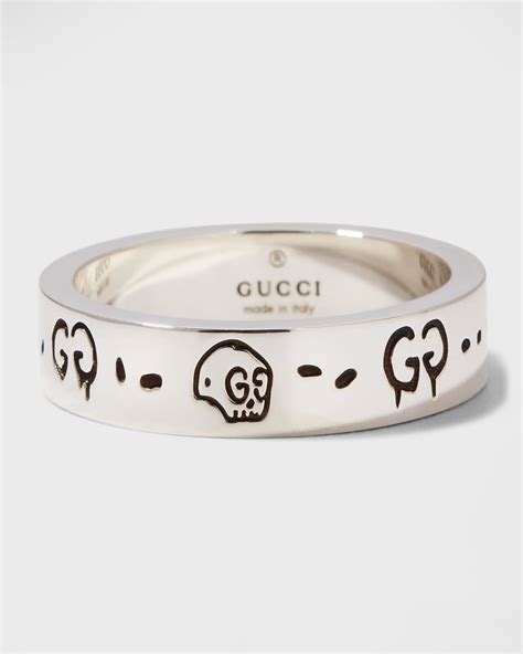 gucci ghost earrings|gucci ghost ring size 7.